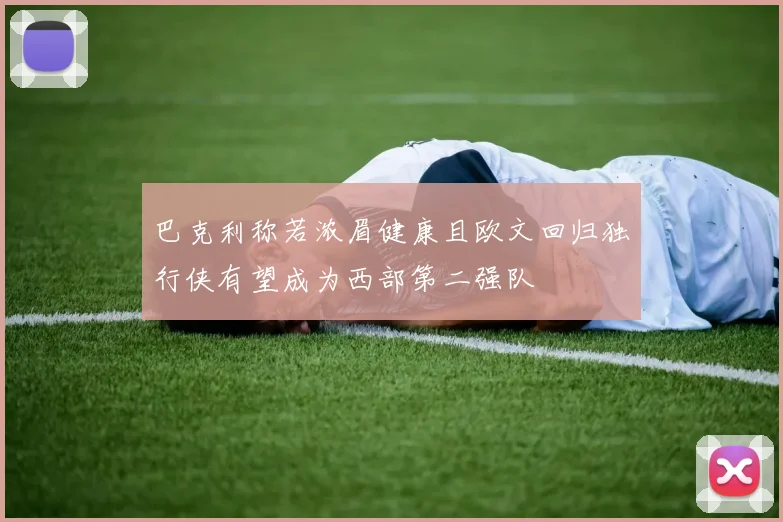 巴克利称若浓眉健康且欧文回归独行侠有望成为西部第二强队
